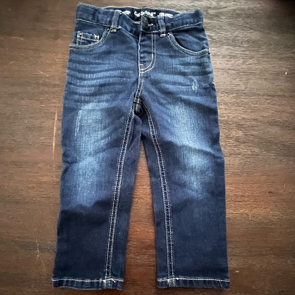3T Boys Straight Cat & Jack Blue Jeans
